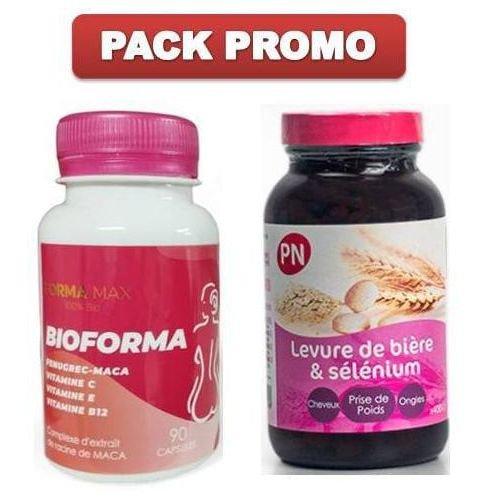 PACK PROMO BIOFORMA 500mg + PN Levure de bière avec sélénium 400  cps (Livraison Gratuite)