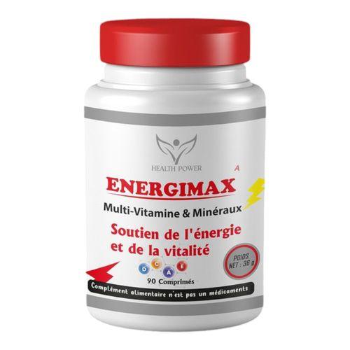 Health Power ENERGIMAX Multi-vitamine & Minéraux 90 Comprimés
